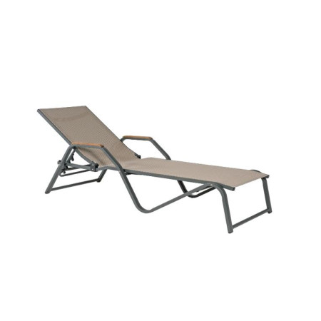 Valencia/W* Sun-Lounger/Alu