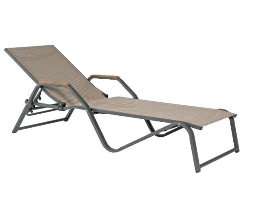Valencia/W* Sun-Lounger/Alu