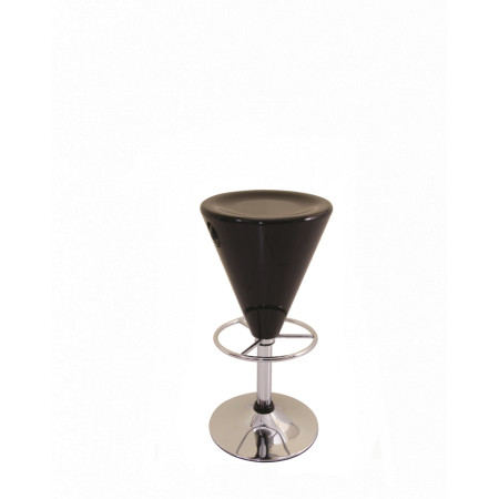 Barstool Cone Black