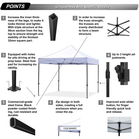 Gazebo 3Χ6mt