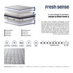 Fresh Sense 180x200cm*, Mattress 32cm